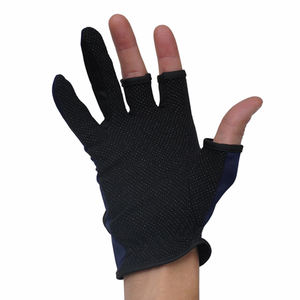 Gants de pêche sportifs pour hommes Celacanz P87, finition gaufrée, séchage rapide, polyester durable, coupe à 3 doigts - Product Image 2