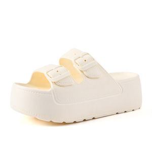 Sandalias de verano para mujer con suela gruesa, transpirables, antideslizantes, con hebilla de EVA, para playa y exteriores. - Product Image 5