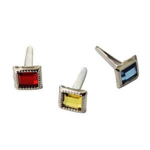 23550 Màu Sắc Hỗn Hợp Vòng Vuông Rhinestone Giấy Chốt Mini Pastel <span class=keywords><strong>brads</strong></span> Cho Scrapbooking DIY Nghệ Thuật Và Thủ Công Dự Án - Product Image 4