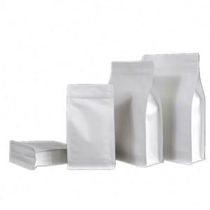 Sacs en papier kraft blancs autoportants 23x33cm – Pack promotionnel - Product Image 2