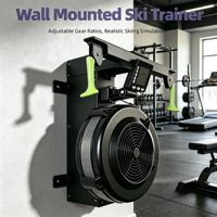 Appareil d'entraînement de ski à résistance à l'air mural pour salle de sport à domicile, montage sur rack, usine OEM