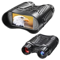 Nouveautés Jumelles de vision nocturne 4K Zoom numérique 8X Rechargeable Chasse Vision nocturne infrarouge pour l'obscurité totale