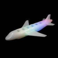 Nuevo Soporte Luminoso LED para Vasos de Chupito con Diseño de Avión, Bandeja de Acrílico para Vasos de Cóctel, Exhibidor de Vasos de Chupito para Bares, KTV y Discotecas