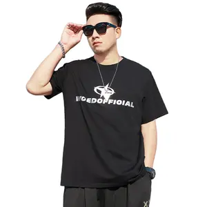 Camisas Camisas em Massa 100% Algodão Streetwear Heavyweight Oversize Gráfico T Shirt Alta Qualidade Em Branco Homens De Malha Estilo De Rua