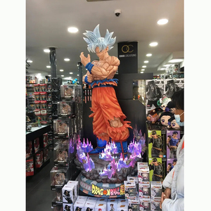Figura de Anime Personalizada de Dragon Ball <span class=keywords><strong>Z</strong></span>, Goku 1/1, Figura de Resina de Tamaño Real, Escultura de Goku, Figura de Acción - Product Image 5