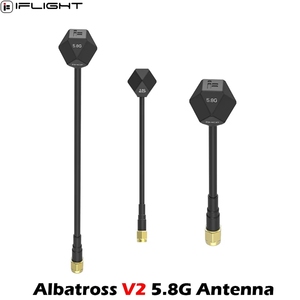 Antenna iFlight Albatross V2 SMA 5.8GHz 2.4dBi LHCP/RHCP 60mm/100mm/150mm per Droni FPV da Corsa - Product Image 1
