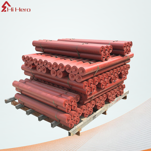 Nouveau rouleau de retour de convoyeur avec roulement à billes et <span class=keywords><strong>jante</strong></span> en <span class=keywords><strong>acier</strong></span> pour le soutien et le nettoyage du sous-bandeau - Product Image 1