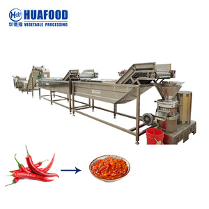 Nhỏ Tự Động 304 Thép Không Gỉ Hiệu Quả Cao Ớt Đỏ Dán Làm Nhà Máy Ớt Nước Sốt Dòng Cho Trái Cây Rau - Product Image 3