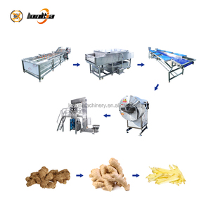 Industriële wortelgroente verwerkingslijn voor wortelen, aardappelen en gember met complete uitrusting en installatie - Product Image 1