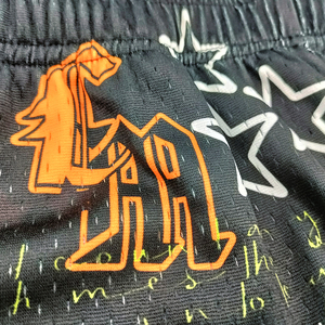 Vente en gros de shorts en maille personnalisés de 3 pouces 5 pouces pour hommes avec entrejambe, shorts en maille double couche à sublimation pour hommes - Product Image 6