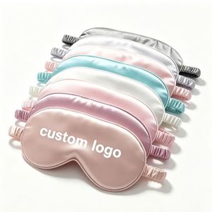 <b>Factory</b> Masks for Hotel Promo Gift Business Event <b>Sleep</b> Travel With Custom Logo Eye Mask - Product Image 1