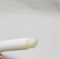 Baume à lèvres OEM en tube, nourrissant, velouté, réparateur, aux fruits blancs, ivoire, végétalien, pêche, pour femmes, SPF30