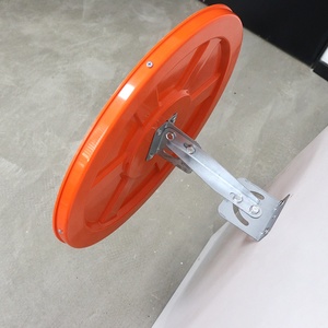 EK 30CM bonne qualité angle mort carrefour 130 degrés Vision sécurité routière miroir convexe intérieur - Product Image 5