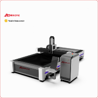 Machine de découpe laser fibre optique pour métaux, type portique, commande Cypcut, haute précision, refroidissement par eau pour la découpe industrielle des métaux