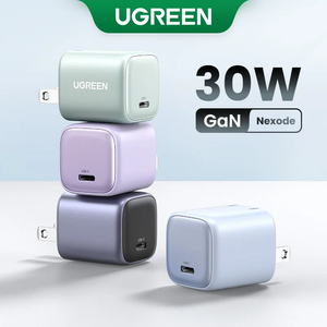 <span class=keywords><strong>Chargeur</strong></span> Mural UGREEN 30W USB C Nexode Pliable GaN PPS Compact Charge Rapide <span class=keywords><strong>Bloc</strong></span> <span class=keywords><strong>Chargeur</strong></span> PD3.0 pour <span class=keywords><strong>iPhone</strong></span> 15 <span class=keywords><strong>14</strong></span> 13 - Product Image 2