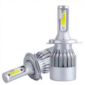 Bombillas LED para Faros Delanteros Haojunchi C6 H4, 40w 6000k, Chip COB, Nuevas, 12V, Garantía de 12 Meses, H1 H7 H11 H3, Venta al Por Mayor - Product Image 2