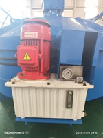 Mélangeur à béton planétaire mobile à moteur électrique haute vitesse de 0,5 m3/1000 kg/750 L pour matériaux collants et UHPC