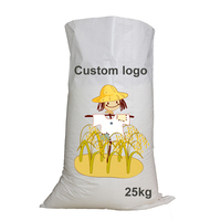 Nouvelle Promotion Sacs Tissés en PP Matériau Polypropylène, Sacs de Rafia 50kg pour Riz et Aliments, Sacs de Maïs