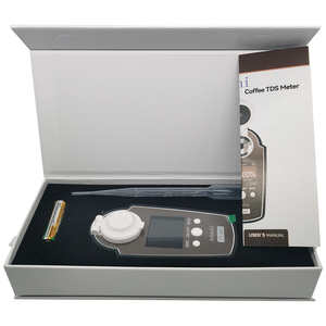 Xách Tay Kỹ Thuật số phản ứng nhanh thiết kế bền cà phê khúc xạ 0.01 ri Độ chính xác 0-85% <span class=keywords><strong>Brix</strong></span> phạm vi cho quán cà phê chuỗi pop-up - Product Image 4