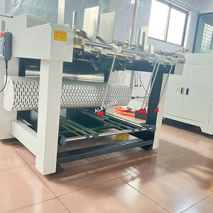 Machine de pressage de rainure à couverture rigide entièrement automatique Machine de découpe de rainure Machine de rainurage pour la fabrication de boîtes cadeaux Utilisation de la ligne de produits - Product Image 4