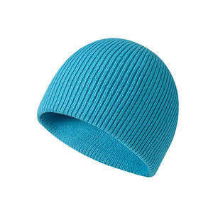 Gorro de Punto Acanalado Premium con Logotipo de Diseñador Bordado, Sin Dobladillo, Grueso, para Invierno, Unisex, Estilo Informal, Apto para Viajes a la Playa, Venta al Por Mayor - Product Image 2