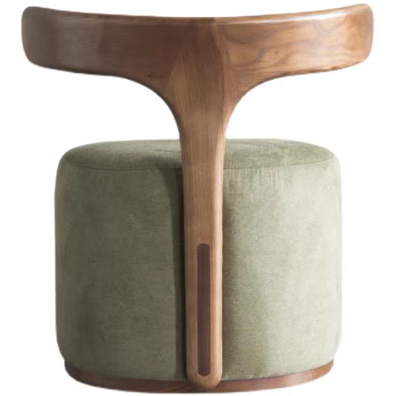 Wholesale solid oak wood restaurants hotel lounge chair modern home furniture leisure living room chairs