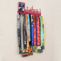 Support mural métallique personnalisé pour médailles de sport et de danse, avec logo gravé au laser gratuit, marque LY