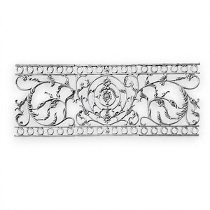 Decorative Traditional Wrought Iron Balustrade Metal Handrail <b>Railings</b> Farmhouse Outdoor Villa Balcony Porch Residential - Product Image 5