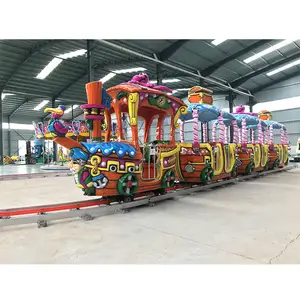 Outdoors Mini Pirate Theme Train Rides Amusement Park Rides Electric Trains And Track For Kids Ride On In Mall