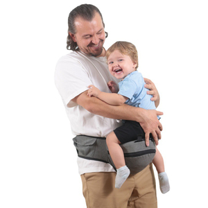 Porte-bébé Ergonomique en Polyester Doux <span class=keywords><strong>de</strong></span> Qualité Supérieure, Réglable, pour Nouveau-né, avec Siège <span class=keywords><strong>de</strong></span> Hanche et Bretelles, Idéal pour les Voyages - Product Image 6