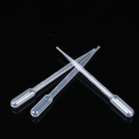 Micropipette Pasteur jetable transparente en PE de 3 ml pour laboratoire médical Heonlicor