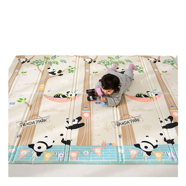 Foldable Floor Mat Carpet Xpe Foam Baby Crawling Play Mat toys for childrenPuzzle Mat Baby Gym