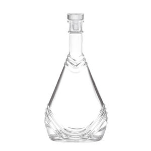 Bouteille en verre à col plat en cristal de 500ml personnalisée pour jus de <span class=keywords><strong>liqueur</strong></span> vin vodka whisky tequila gin rhum et <span class=keywords><strong>liqueur</strong></span> pour <span class=keywords><strong>cognac</strong></span> - Product Image 4