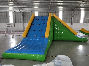 Haute Qualité en plein air flottant gonflable toboggan blob sautant parc aquatique <span class=keywords><strong>jeux</strong></span> de sport stock - Product Image 2