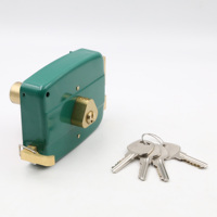 Serrure de sécurité en laiton satiné à 5 goupilles, cylindre de verrouillage de porte en laiton pour fabricants de serrures de porte pour la maison et le jardin