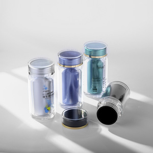 ขวดพลาสติกใสสำหรับยาหรือวิตามิน ขนาด 60 มล. 100 มล. พร้อมฝาปิด - Product Image 1