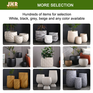 Pots <span class=keywords><strong>de</strong></span> plantes d'usine en gros, jardinières modernes hautes en <span class=keywords><strong>terre</strong></span> <span class=keywords><strong>cuite</strong></span>, écologiques, biodégradables, pour intérieur, avec drainage et auto-arrosage - Product Image 3