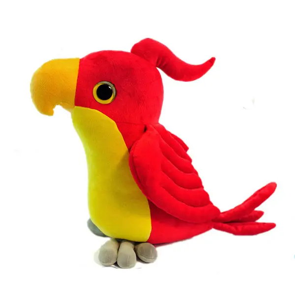 En71 & ASTM Standard custom parrot soft toy cute parrot puppet cheap stuffed plush soft toy talking parrot