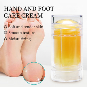 Baume pour les pieds exfoliant pour éliminer les peaux mortes, hydratant, anti-fissures, crème pour les pieds à la pêche, crème pour les mains en stick - Product Image 2