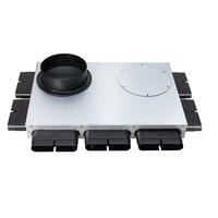 Distributeur de CVC en métal sous le plancher pour l'extérieur Boîtier d'alimentation en rectangle pour les gestionnaires d'air Hôpitaux Gymnases Escaliers Salles à manger