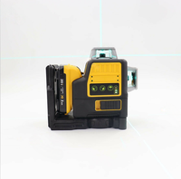 Niveau laser vert 3D 12 lignes, auto-nivelant, batterie lithium rechargeable, niveau laser pour l'installation de carreaux