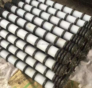 Конкурентоспособная цена, сверхмощный роликовый конвейер, обратный роликовый ролик, резиновый кольцевой дисковый гребной конвейер, направляющий ролик - Product Image 5