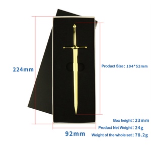 With Ergonomic Steel Office Price Hot Animal Favor Durable <b>Mini</b> Swords Stationery Bottle Accessibility Envelope - Product Image 2