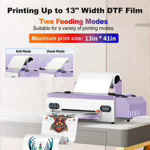 NUEVA Impresora DTF de rollo a rollo 1390 para transferencia de película PET, máquina de impresión de camisetas, impresora DTF A3 con horno - Product Image 2