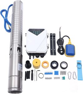 Bomba Sumergible de Alta Presión para Pozos Profundos FU <span class=keywords><strong>FROG</strong></span>, Alimentada por Energía Solar, con Motor DC sin Escobillas y Cable de 2m, Compatible con OEM - Product Image 1