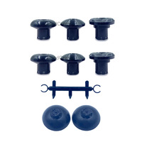 Bâtons en POM pour manettes DualSense Edge – Kit de capuchons de joysticks 6 couleurs avec emballage de protection