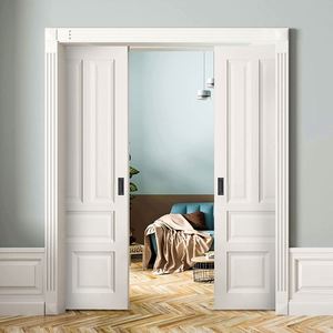 WEKIS Modernas Manijas Empotradas Cuadradas de Acero Inoxidable SS304 Negro Mate para Puertas Correderas de Armario, Tiradores Empotrados Ambidiestros para Apartamentos - Product Image 6