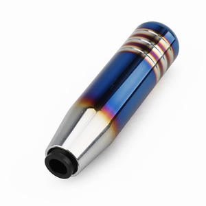Universal Aluminum Alloy Blue Gear <b>Shift</b> <b>Knob</b> For Car Modification With Rustproof Feature - Product Image 1