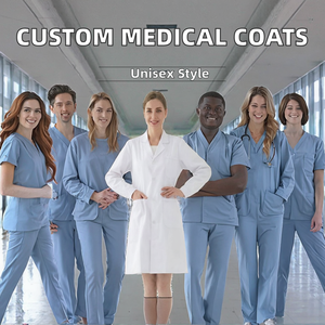 <span class=keywords><strong>Bata</strong></span> de Laboratorio Blanca Unisex de Manga Larga 2026 al por Mayor, Elástica en 4 Direcciones, Transpirable, Antimicrobiana, Protección Nivel D, Uniforme Médico - Product Image 3