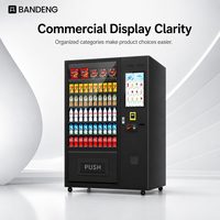 Máquina Expendedora Automática de Bebidas y Snacks BANDENG 6610 22T con Módulo de Recogida Independiente para Autoservicio